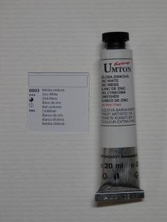 Olejová barva UMTON 20 ml - běloba zinková 03