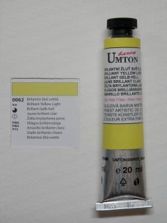 Olejová barva UMTON 20 ml - brilantní žluť světlá 62