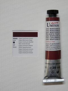 Olejová barva UMTON 20 ml - caput mortuum tmavé 44