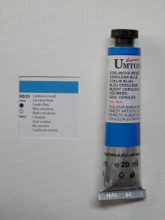 Olejová barva UMTON 20 ml - coelinová modř 33