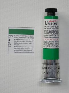 Olejová barva UMTON 20 ml - kadmio-chromitá zeleň střední 79