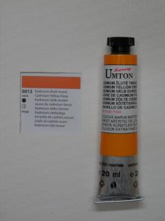 Olejová barva UMTON 20 ml - kadmium žluté tmavé 13