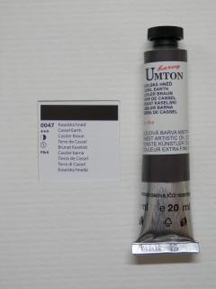 Olejová barva UMTON 20 ml - kaselská hněď 47