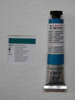 Olejová barva UMTON 20 ml - kobalt tyrkysový 76