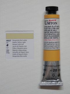 Olejová barva UMTON 20 ml - neapolská žluť světlá 57