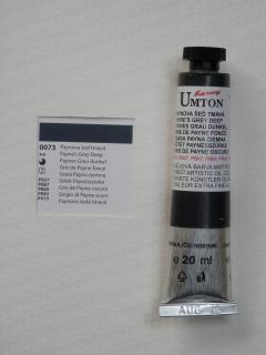 Olejová barva UMTON 20 ml - paynova šeď tmavá 73