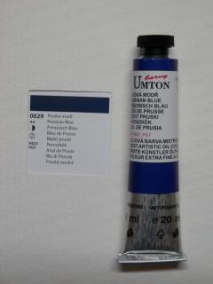Olejová barva UMTON 20 ml - pruská modř 29