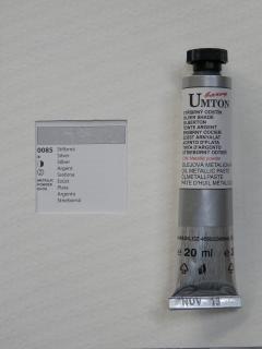 Olejová barva UMTON 20 ml - stříbrný odstín 85