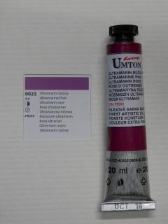 Olejová barva UMTON 20 ml - ultramarin růžový 23