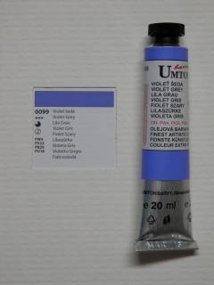 Olejová barva UMTON 20 ml - violeť šedá 99