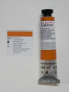 Olejová barva UMTON 20 ml - železitá žluť 70