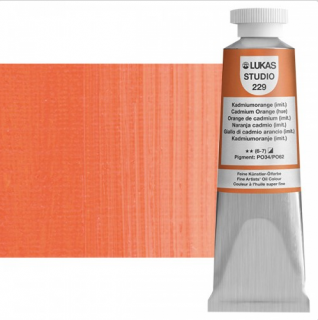 Olejové barvy Lukas Studio - jednotivé kusy 37 ml Barva: 229 Cadmium Orange (hue)