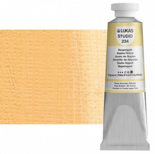 Olejové barvy Lukas Studio - jednotivé kusy 37 ml Barva: 234 Naples Yellow