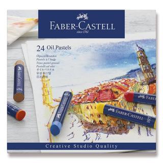 Olejové pastely Faber-Castell - 24 barev