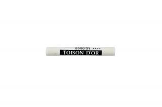 Pastel soft TOISON - jednotlivé kusy Bílá: titanová