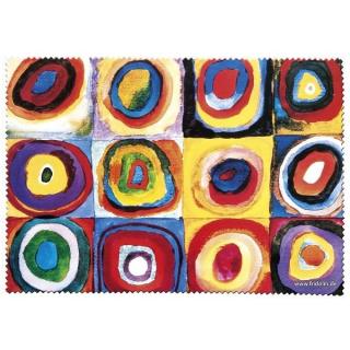 Utěrka na brýle  Kandinsky - Studie barev
