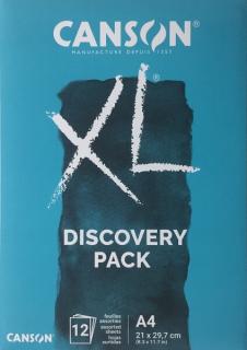 XL Discovery Pack Aquarelle & Mixed Media A4 12listů