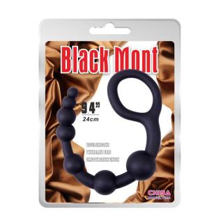 Chisa Novelties Black Mont  Power Boyfriend Beads (anální kolík s korálky)