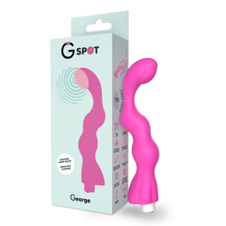 GSPOT GEORGE G-SPOT VIBRATOR GUM PINK