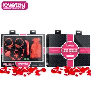Lovetoy LOVE THRILLS (Romantický červený set)