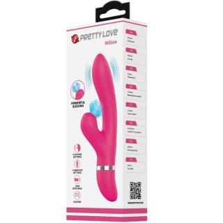 PRETTY LOVE WILLOW SUCTION RABBIT VIBRATOR