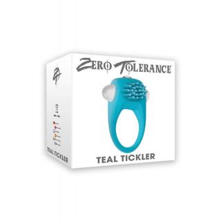 Zero Tolerance Teal Tickler (erekčný krúžok)