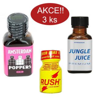 POPPERS Amsterdam Jungle Rush pack 3ks