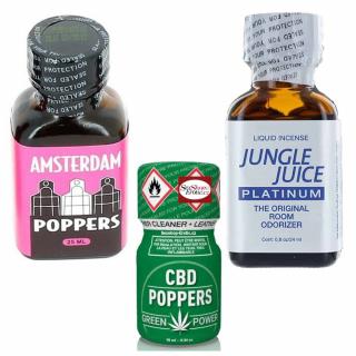 Poppers CBD Cannabis Amsterdam Jungle pack 3ks