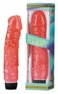 Vibrátor Seven Creations HOT Penetrating Jelly Pink