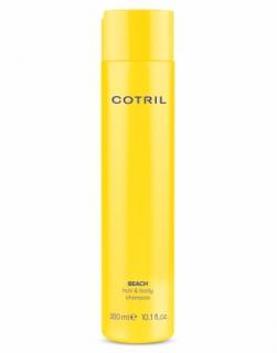 Cotril BEACH sluneční Šampon na vlasy a tělo, chrání před UV záření, bez SLES 300ml