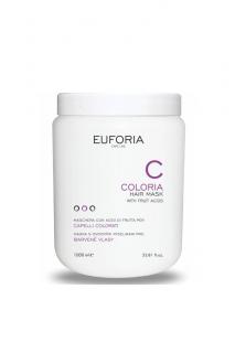 Euforia COLORIA Maska pro barvené vlasy ochranná s ovocnými kyselinami 1000ml