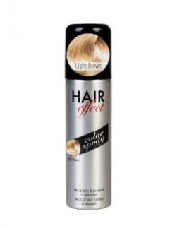 Hair Effect Touch up spray na šediny a odrosty 100ml SVĚTLE HNĚDÝ