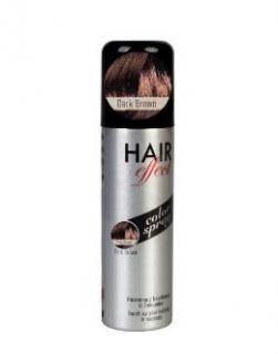 Hair Effect Touch up spray na šediny a odrosty 100ml TMAVĚ HNĚDÝ