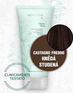 Medavita CHOICE barvící maska HNĚDÁ STUDENÁ 200ml