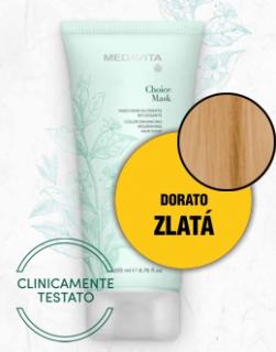 Medavita CHOICE barvící maska ZLATÁ 200ml