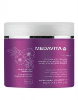 Medavita LUXVIVA Maska Acid pro barvené vlasy, antioxidační, pro stabilitu barvy 500ml