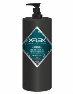 Xflex SHAVE GEL na holení, transparentní s vysokou precizností, hydratační 1L