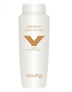 Young Y-LISS Šampon argan a kašmír pro obnovu hydratace, lesk, hladké vl. 300ml