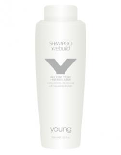 Young Y-REBUILD Šampon obnovující s makadamiovým olejem a keratinem 1000ml