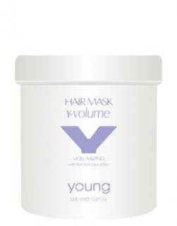 Young Y-VOLUME Maska pro objem a hustotu vlasů 1000ml