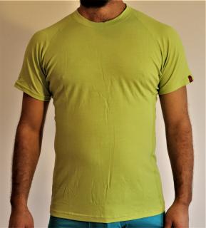 Duriel Short - Pánský Varianta: Čisté tričko bez loga a potisku, Barva: Limetka, Velikost: M