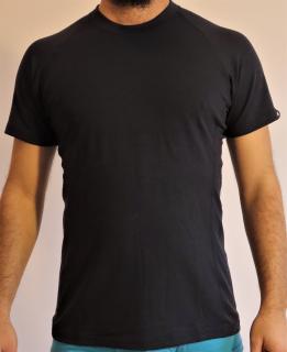 Rockfleece - Pánský Varianta: Čisté tričko bez loga a potisku, Barva: Tmavě modrá, Velikost: XL