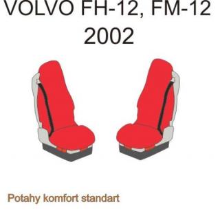 autopotahy VOLVO - č.30 - FH12, FM12 2002 - potahy komfort-standart