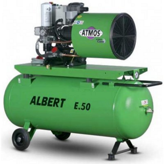 ATMOS ALBERT E.50-10bar, 3-20 kW šroubový kompresor Přepínač Y-D a integr. sušič: ANO