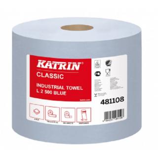 Průmyslová role papíru KATRIN CLASSIC L2 BLUE - 481108 - (2ks/balení)