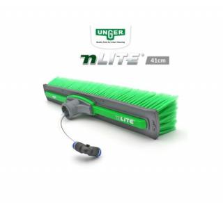 UNGER nLite Power, Kartáč zelený, roztřepený Délka: 28 cm