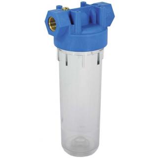 Vodní filtr - pouzdro 5  - 1 F , výška 188 mm, max. 40°C (bez filtrační vložky)