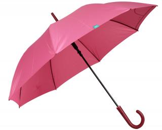 Dámský holový deštník jednobarevný Barvy: Růžová