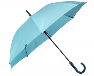 Dámský holový deštník jednobarevný Barvy: Světle modrá