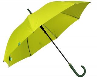 Dámský holový deštník jednobarevný Barvy: Zelenkavá